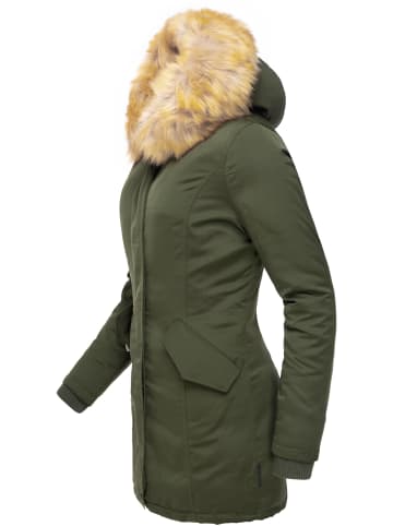 Marikoo Wintermantel Karmaa in Olive