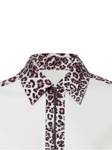 MARC CAIN SPORTS  Sweatjacke in ecru braun - 0001