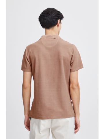 CASUAL FRIDAY Poloshirt CFTristan gmt dyed pique polo shirt in Braun