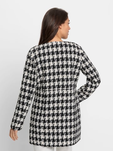 Heine Blazer in schwarz-ecru Pepita