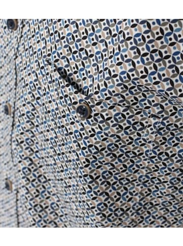 CASAMODA Kurzarm Business Hemd für Herren in grau