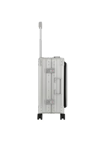 Aleon Domestic Carry-On 4 Rollen Kabinentrolley S 53 cm Laptopfach in platinum