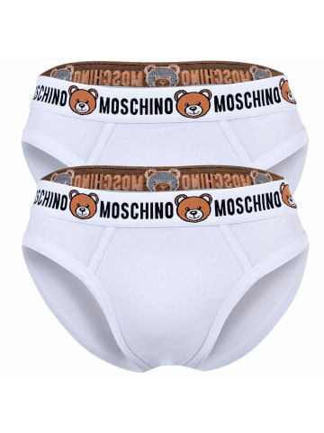 Moschino Slip 2er Pack in Weiß