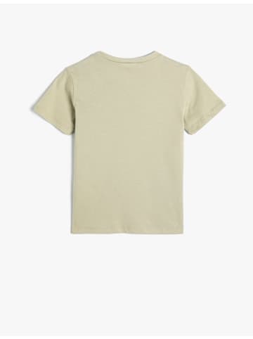 KOTON T-shirt in Grün