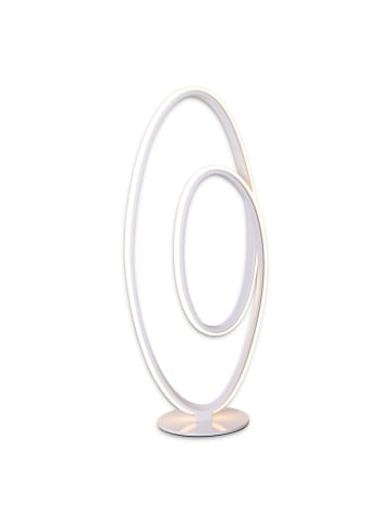 näve LED Tischleuchte "ODRIVE" in weiß - (L)25 cm x (B)17 cm x (H)60 cm - EEK G