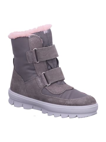 superfit Stiefel Kinder Stiefelette Leder \ FLAVIA in Grau