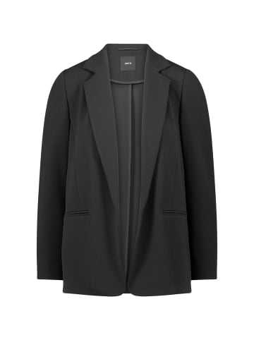 Zero  Longblazer offener Style in Black Beauty