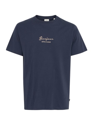 !SOLID Rundhalsshirt in Blau