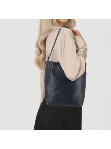 LIEBESKIND BERLIN Hera Shopper Tasche L Leder 37 cm in cobalt night