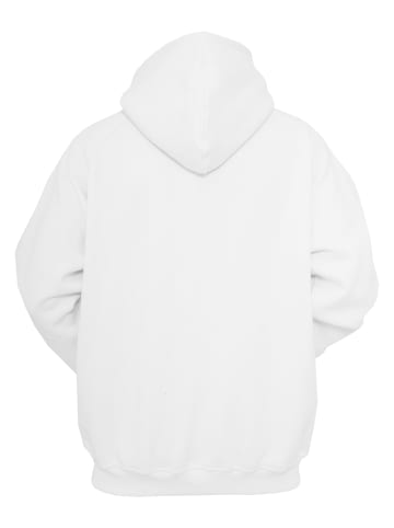 Urban Classics Zip-Kapuzenpullover in white