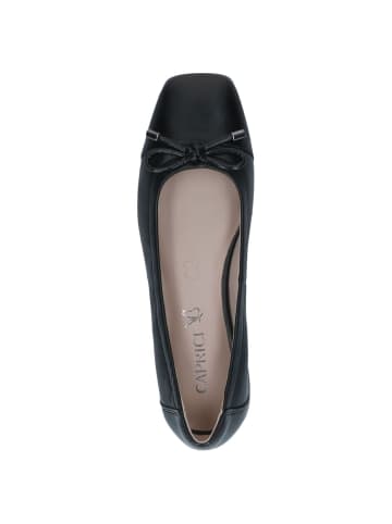 Caprice Ballerina in BLACK NAPPA