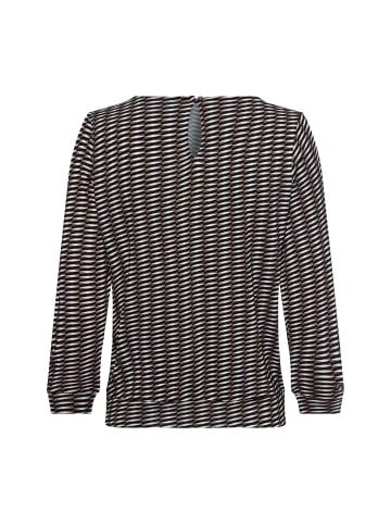 OPUS Langarmshirt Susta in braun