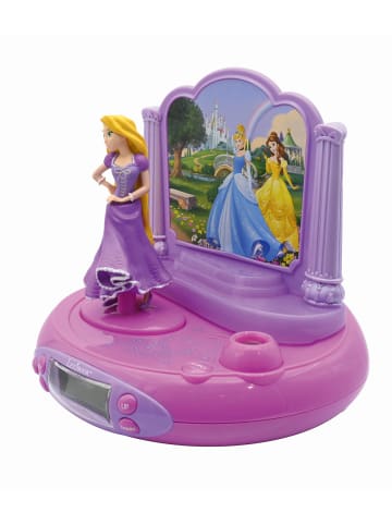 Lexibook Disney Princess Rapunzel 3D Projektionswecker mit Sounds