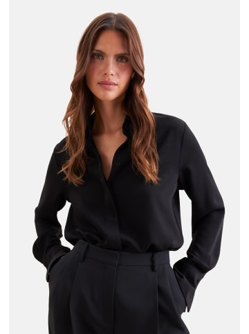 Seidensticker Hemdbluse Regular in Schwarz