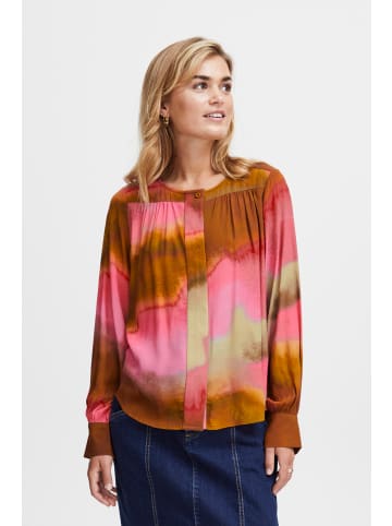 Fransa Langarm-Bluse FRREBEKKA Regular fit in Very Berry Mix MA23 Cloud