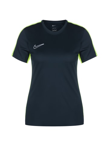 Nike Performance Trainingsshirt Dri-FIT Academy 23 in dunkelblau / neongelb