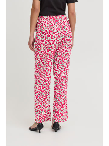 ICHI Casual Hose IHAYA Regular fit in Multi Flower