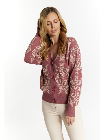 Albee Women Strickcardigan in Altrosa Creme