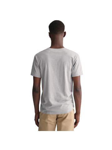 Gant T-Shirt 1er Pack in Grau