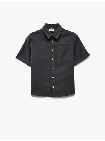 KOTON SHIRTS SS in Marineblau