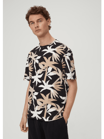 s.Oliver T-Shirt kurzarm in Mehrfarbig-schwarz