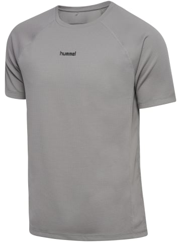 Hummel T-Shirt Raglanärmel Hmlmomentum Multisport Herren in SHARKSKIN
