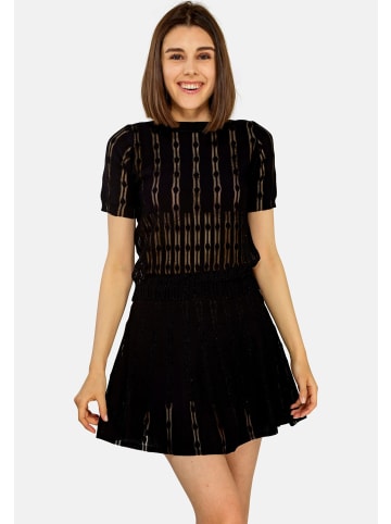 TOOCHE Rock "Deux Pièces Jupe" in Schwarz