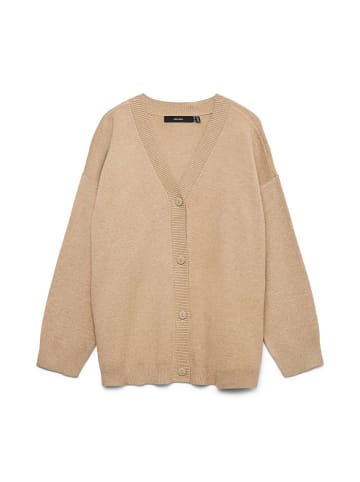 Vero Moda Strickjacke in Silver Mink