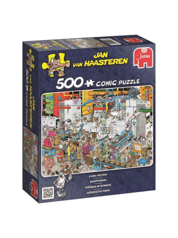 Jumbo Jan van Haasteren - Süßigkeitenfabrik - Puzzle 500 Teile