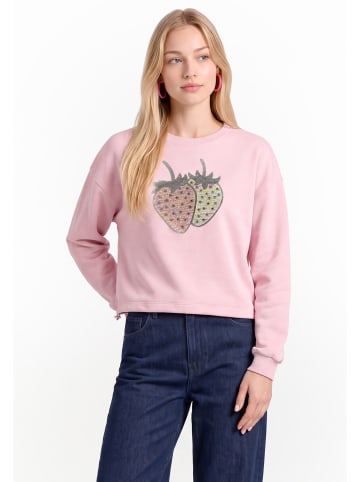 myMo Women Sweatshirt in Light Rose