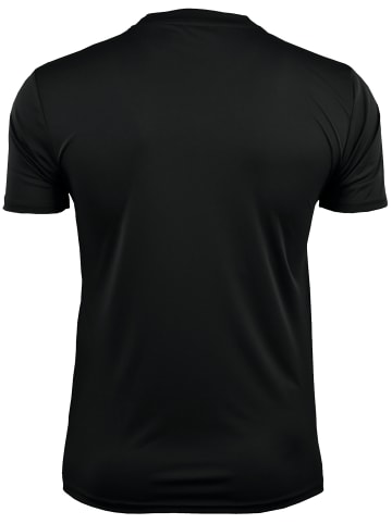GUGGEN MOUNTAIN Funktionsshirt Sport T-Shirt in Schwarz