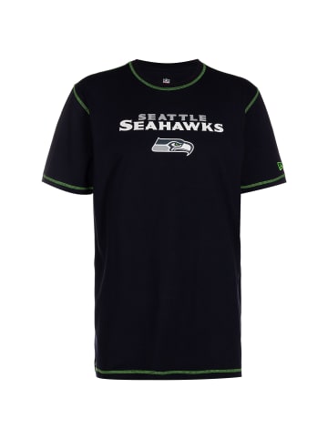 NEW ERA T-Shirt NFL Seattle Seahawks in schwarz / weiß