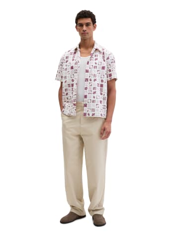 Marc O'Polo Hemd regular in Medium Red