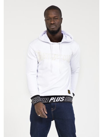 PLUS EIGHTEEN Herren Kapuzenpullover in Weiss