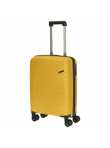 Check.In Orlando - 4-Rollen-Kabinentrolley 55 cm (gelb) in gelb