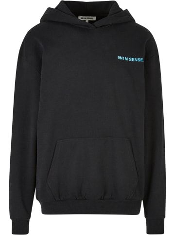 9N1M SENSE Kapuzenpullover in black