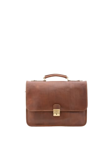 Viola Castellani Handtasche in BROWN