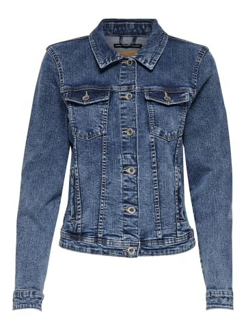 ONLY Jeansjacke in Medium Blue Denim