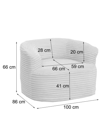 MCW Sessel P18, Hellgrau
