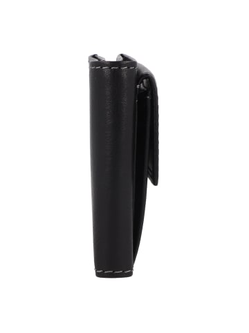 Braun Büffel Arezzo Geldbörse RFID Schutz Leder 10.5 cm in schwarz 1