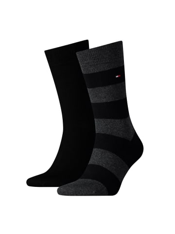 Tommy Hilfiger Socken 2er Pack in Schwarz