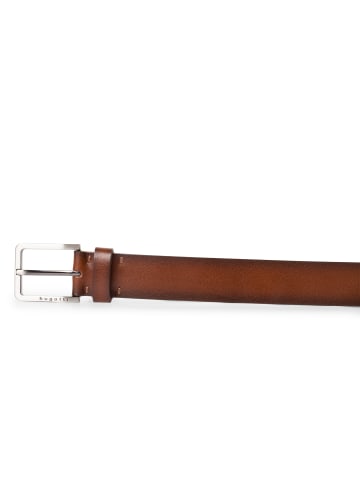 Bugatti Ledergürtel in cognac - 0001