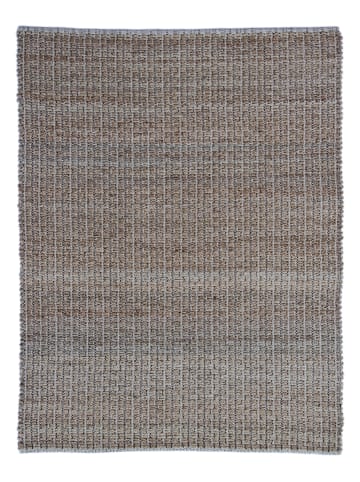 Kayoom Teppich Chess 310 in natur - schwarz - rechteckig