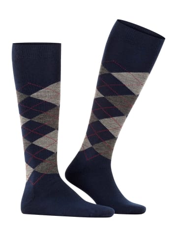 Burlington Socken 1er Pack in Dunkelblau/Grau