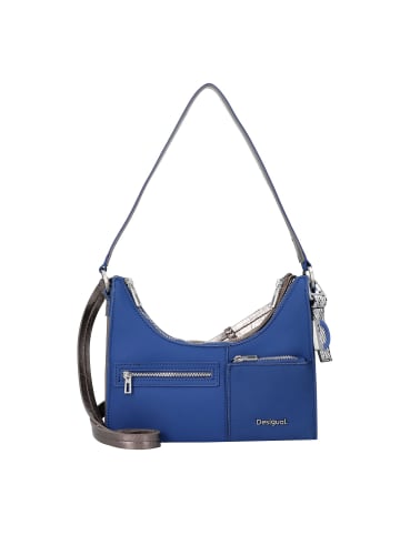 Desigual Delta Vega Schultertasche 24 cm in blau