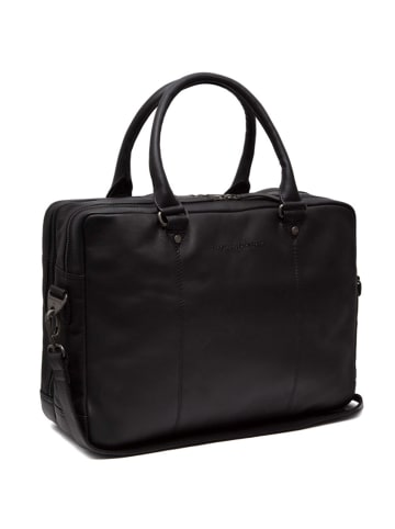 The Chesterfield Brand Wax Pull Up Aktentasche Leder 41 cm Laptopfach in black