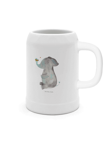 Mr. & Mrs. Panda Seidel Elefant Biene ohne Spruch in Weiß