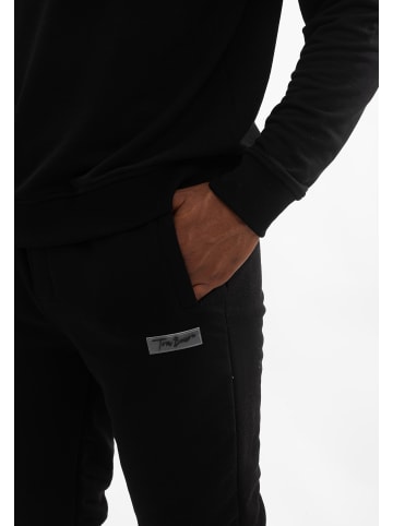 Tom Barron Freizeitanzug MENS OVERSIZE SPORT TRACKSUIT PANT AND SWEATSHIRT in black