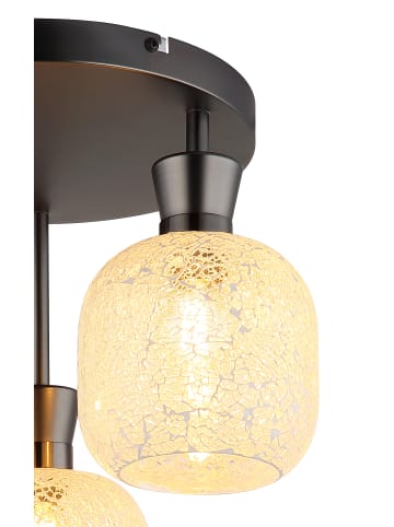 Globo lighting Deckenleuchte "BROKANA" in black