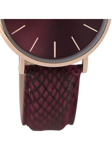 Oozoo Analog-Armbanduhr Oozoo Vintage Series lila mittel (ca. 36mm)